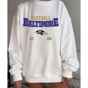 Baltimore Ravens Football 1996 Style Sweatshirt, American Football